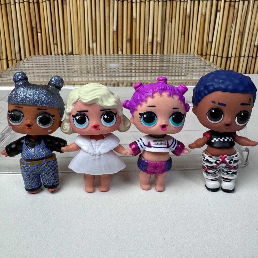 L.O.L. Surprise! Doll Lot of 4 Figures with Outfits MGA Entertainment